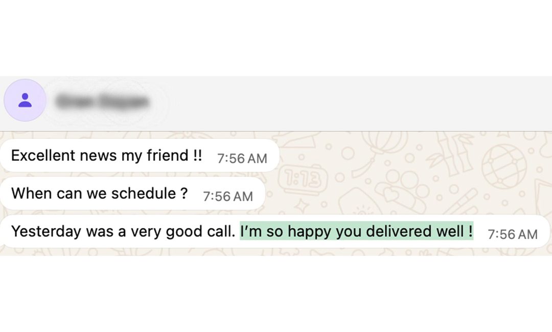 Their First Client Ever, in the Hardest-Trust Vertical in B2B